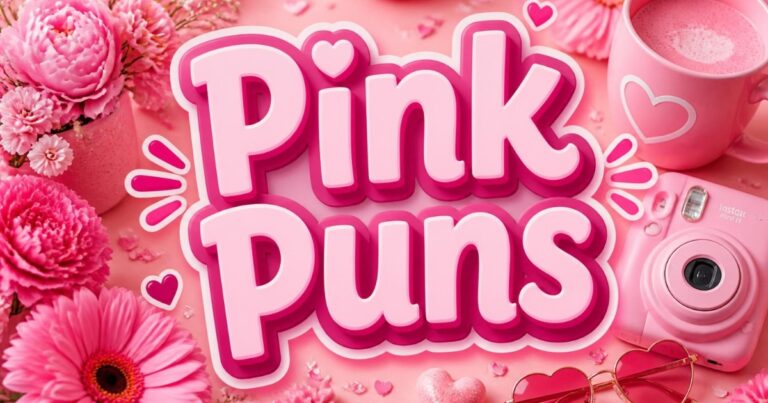 200+ Best Pink Puns: Cute, Funny & Creative Pink Jokes