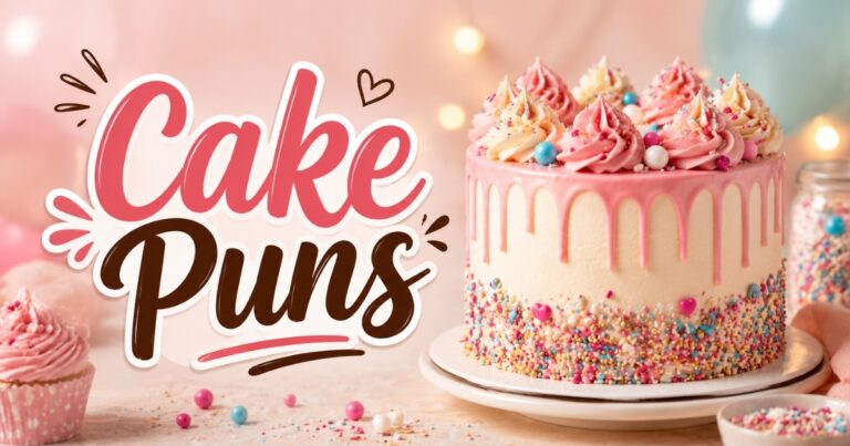 250+ Best Cake Puns That Take the Cake