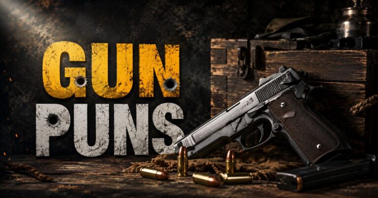 250+ Best Gun Puns That Hit the Target