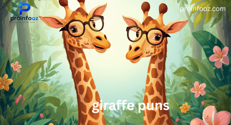 Giraffe Puns