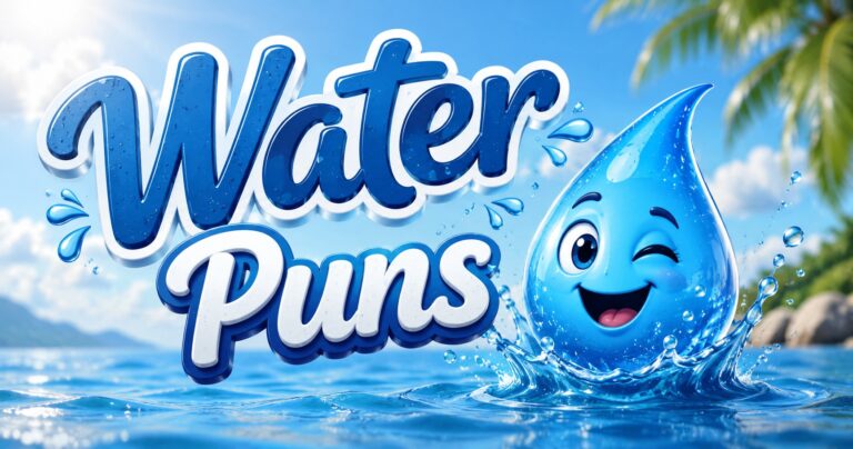 250+ Best Water Puns That Will Make a Splash